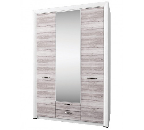 Трехстворчатый шкаф для одежды с зеркалом Оливия 3D2S Z Трехстворчатый шкаф для одежды с зеркалом Оливия 3D2S Z