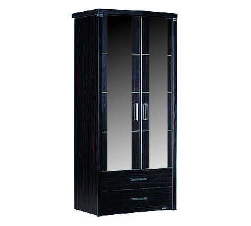 Двухстворчатый шкаф для одежды Мира MIRA-22 венге Двухстворчатый шкаф для одежды Мира MIRA-22 венге