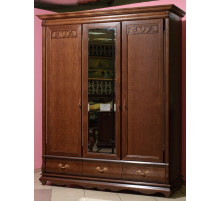 Шкаф для одежды Оскар ММ-216-01/03 (орех)