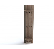 Напольная угловая вешалка для одежды ПХ-3 (ЯТ) Ханна с полками Напольная угловая вешалка для одежды ПХ-3 (ЯТ) Ханна с полками